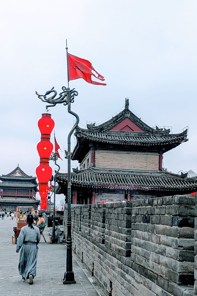 Traditional street in Lhasa