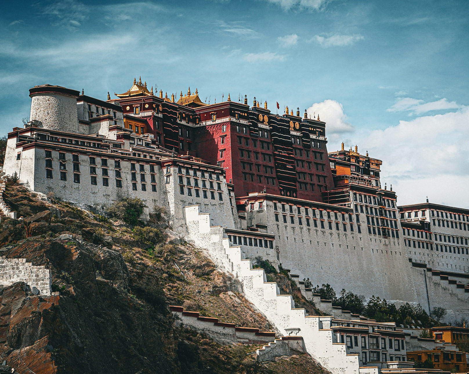 Potala Palace in Lhasa, Tibet.