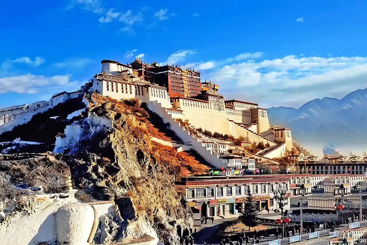 Potala Palace in Lhasa, Tibet.