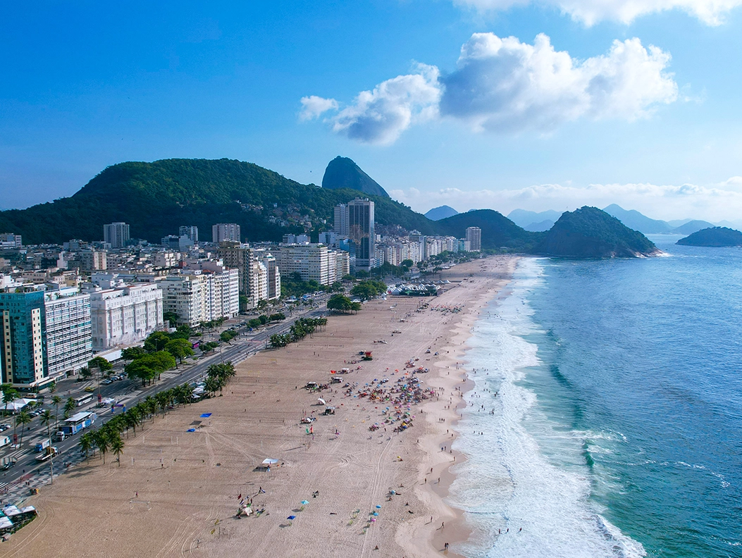 Arrival in Rio De Janeiro