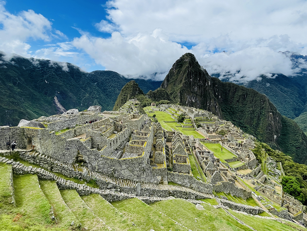 The mist-wrapped Inca citadel of Machu Picchu, a New Wonder of the World
