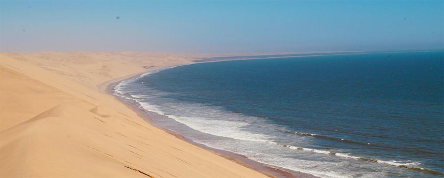 Sandwich Harbor: Where Desert Meets the Sea