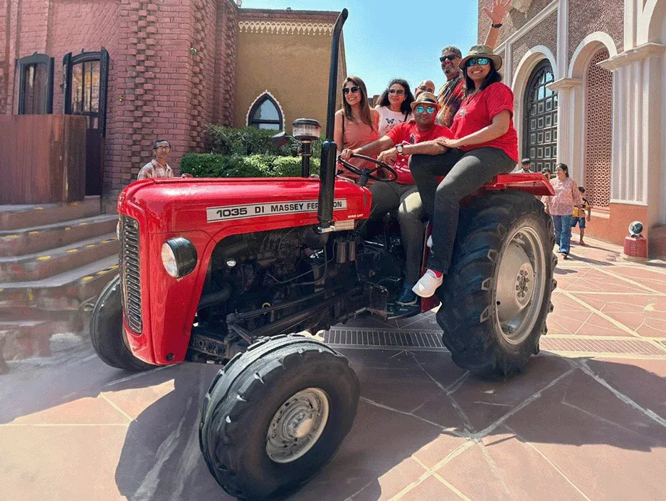 Chandigarh tractor ride