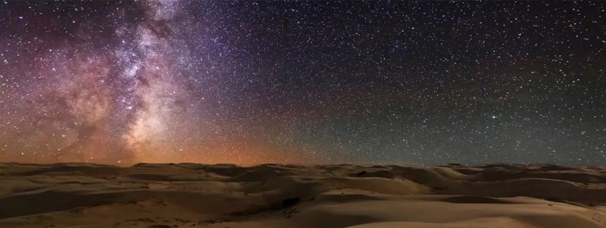 Stargazing in Gobi Desert